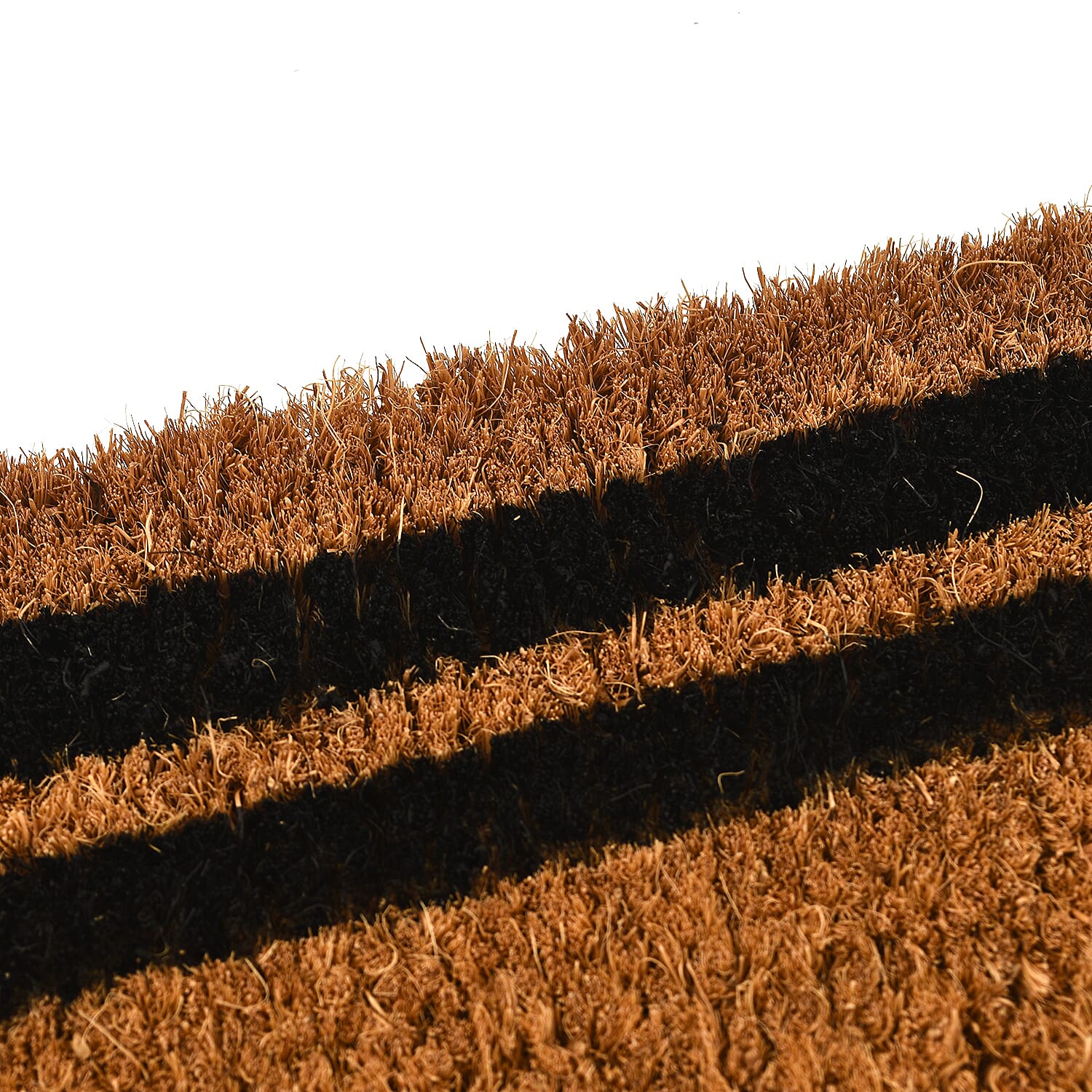 Welcome To My Happy Place Coir Door Mat (Size 75x45 cm) - Brown