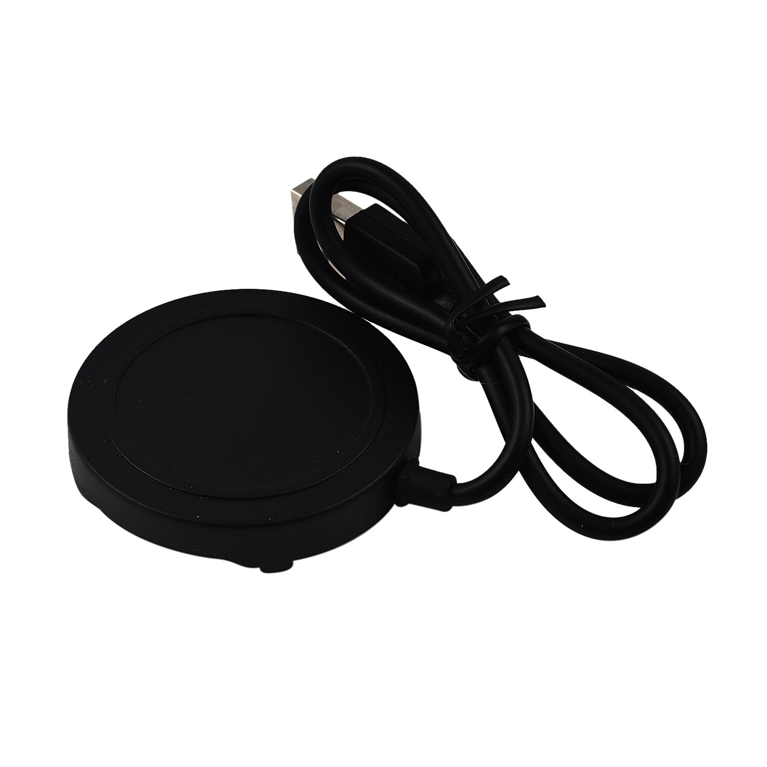 Automatic Round Multifunctional Smartwatch - Steps, Sleep, Heart Rate, Blood, Spo2. with Blue Silicone Strap