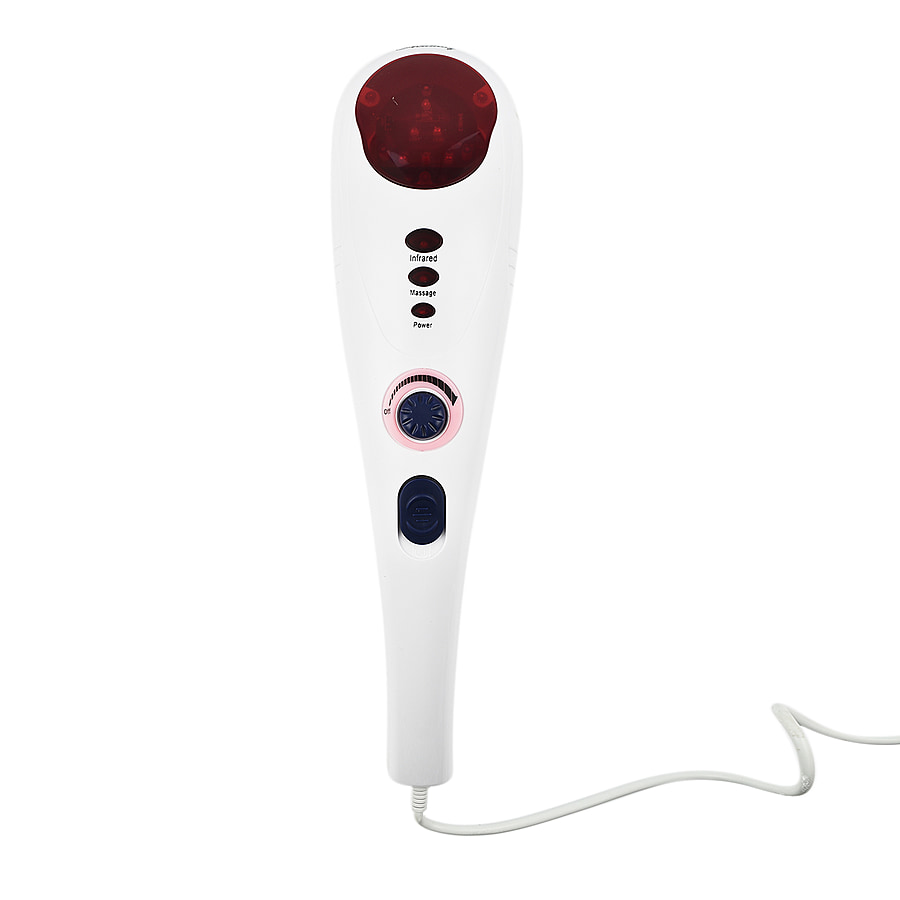 Acumag Percussion Deep Tissue Reach Around Full Body Massager - Relax, Relive, Aid Blood Circulation - 4 Heads - 3000 rpm