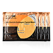 Glo 24K Gold & Collagen Facial Mask (Pack of 5)