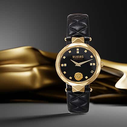 Versace Versus Covent Garden Peti Quartz Movement Black Dial  display picture 2