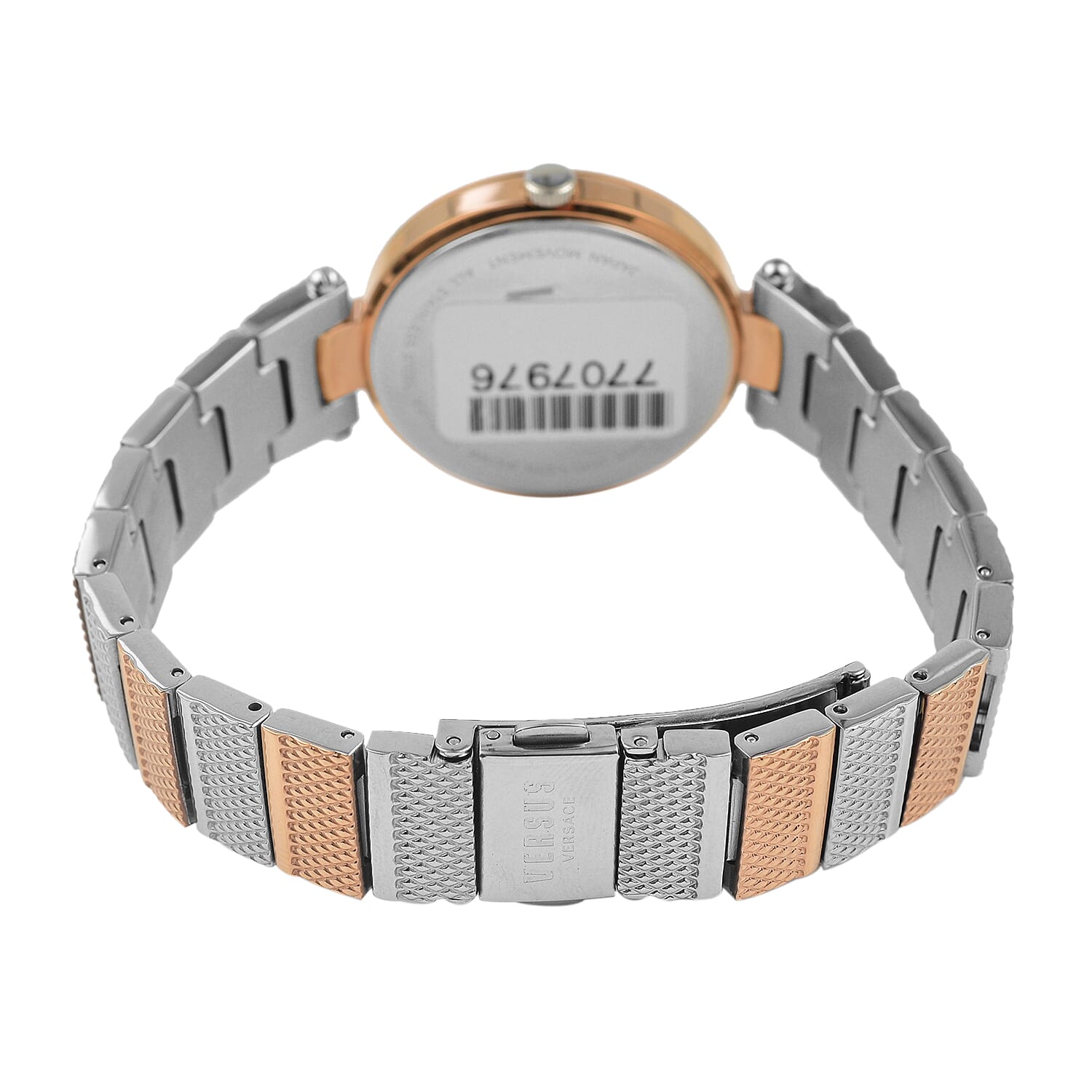 Versace Versus Los Feliz Quartz Movement Water Resistant Aanalog Watch  with Stainless Steel Strap in Dual Tone