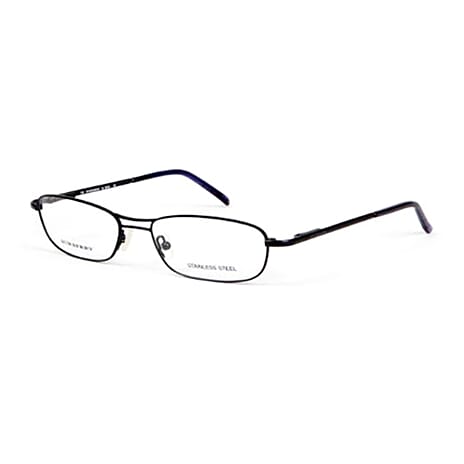 Designer Closeout BURBERRY reading glass (-4.0D) metal frame- Blue