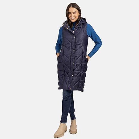 Polyester Gilet  - Navy