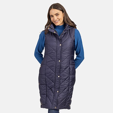 Polyester Gilet  - Navy