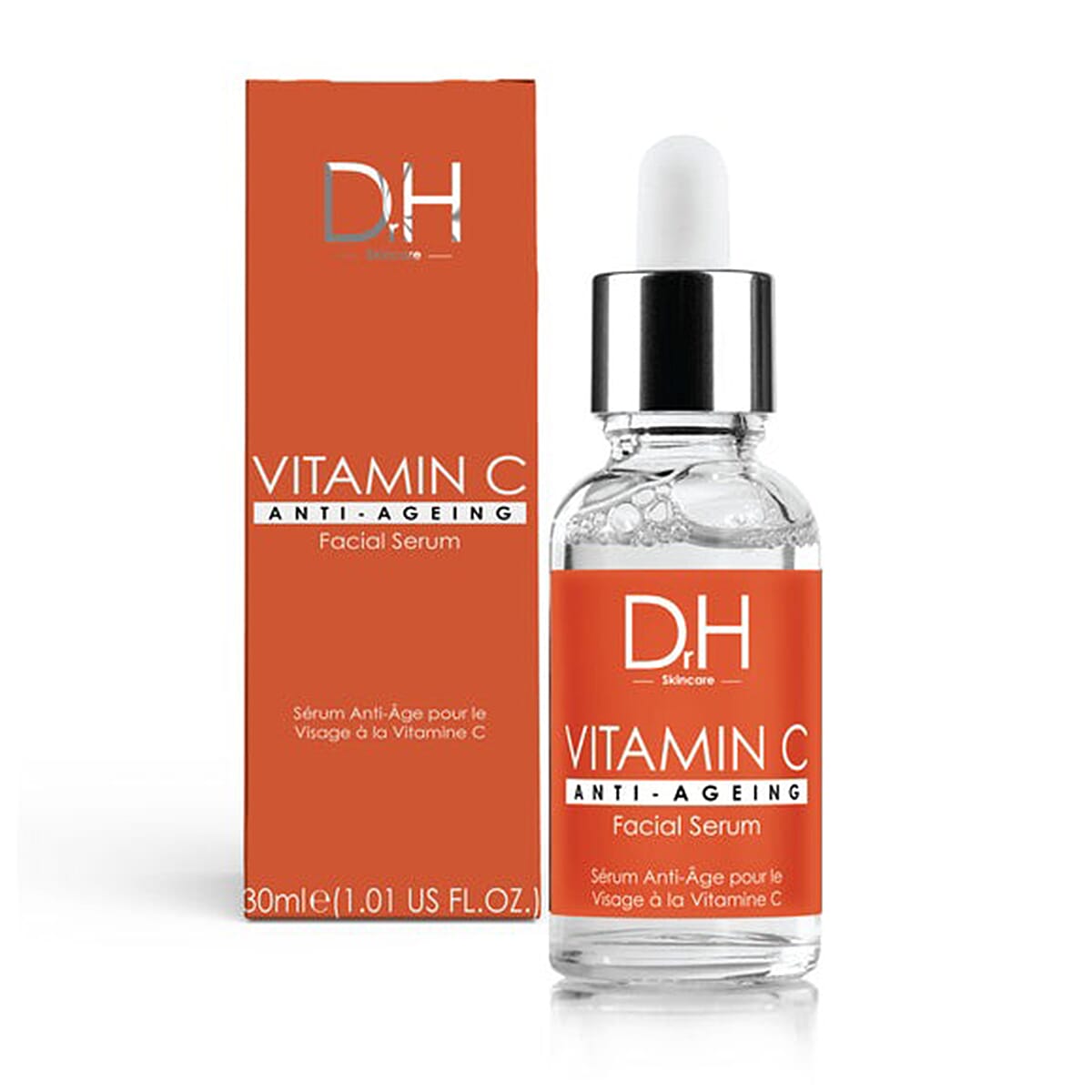 Dr. H Vitamin C Trio Bundle (Facial serum, Day & Night Moisturiser)