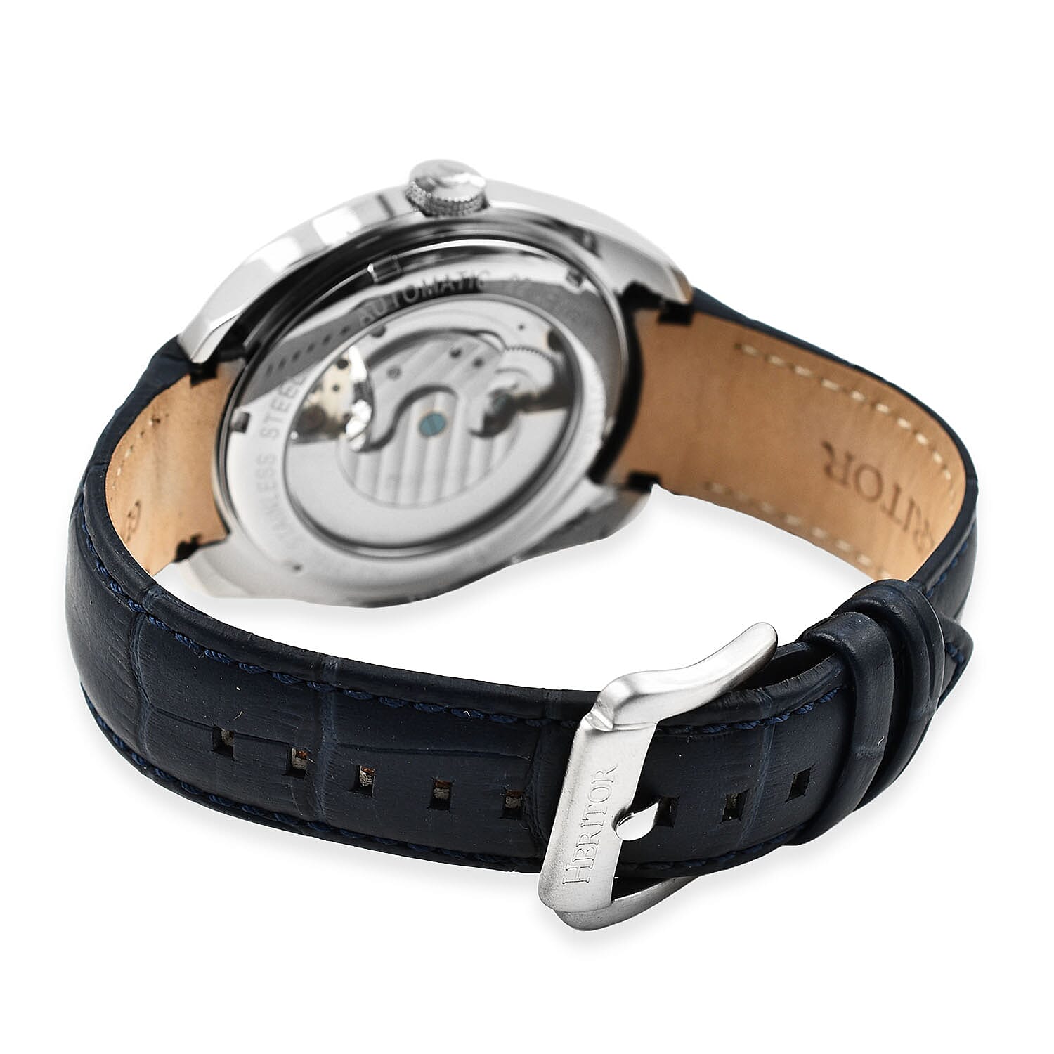 Heritor Automatic Mens Watch in Stainless Steel