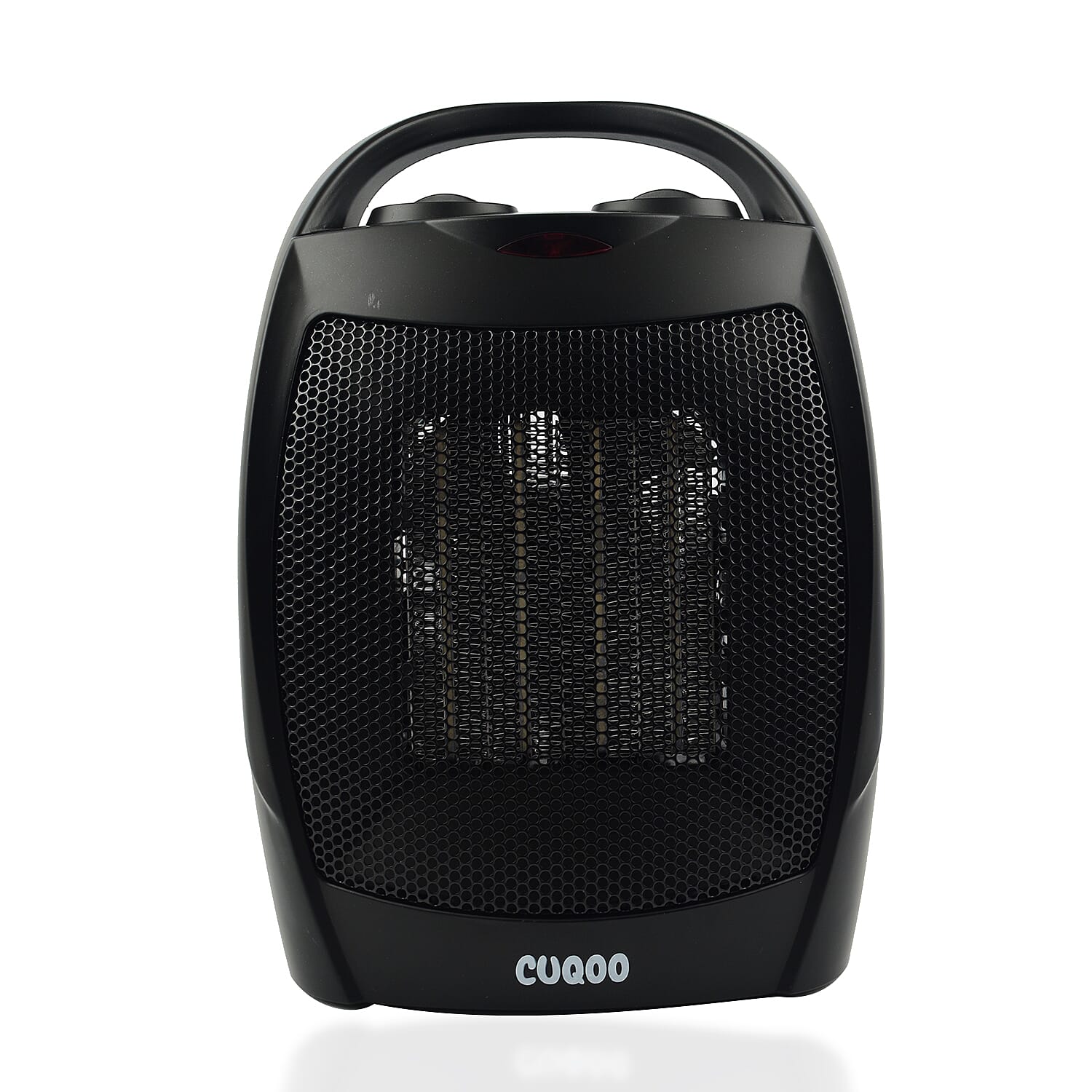 Set of 2 Portable Electric Small Heater - Black