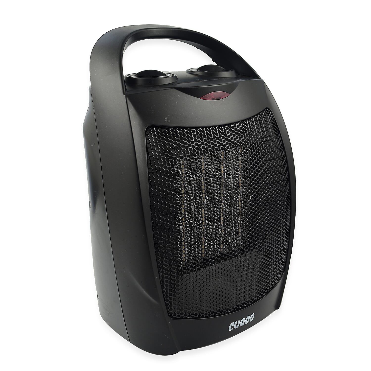 Set of 2 Portable Electric Small Heater - Black