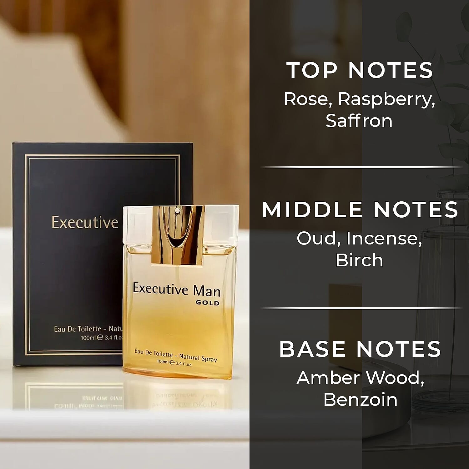 Executive Man Gold EDT - 100ml