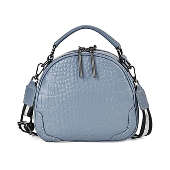 https://tjcuk.sirv.com/Products/77/1/7710162/Genuine-Leather-Circle-Crossbody-Bag-Size-24x9x17-cm-Blue_7710162.jpg?w=342&h=342