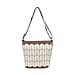 Check Pattern Crossbody Bag with Shoulder Strap