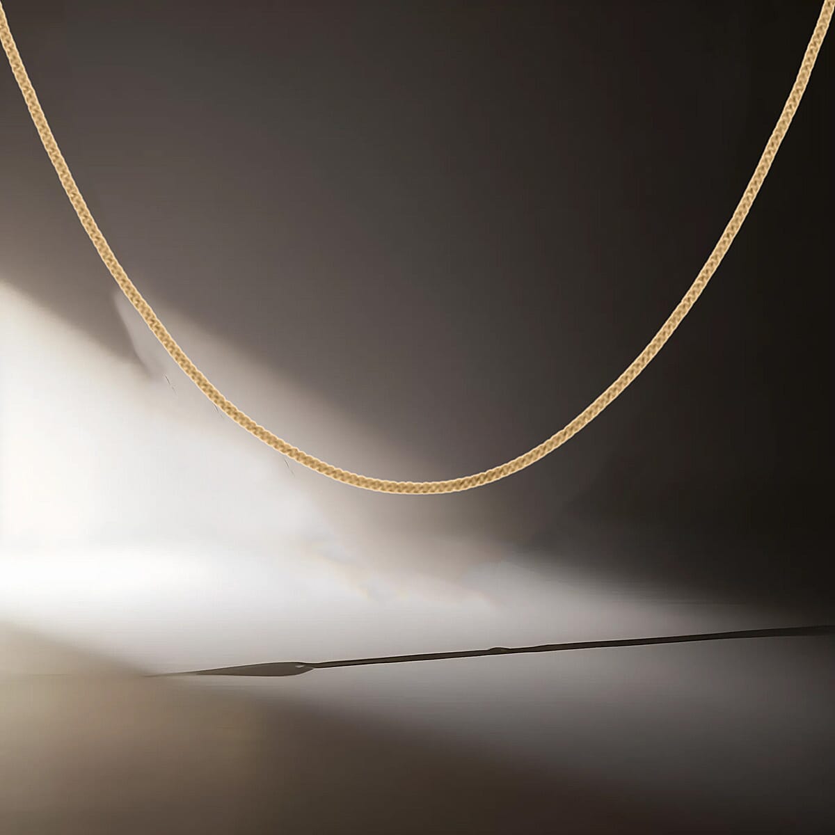 One Time Closeout - 9K Yellow Gold Diamond Cut Curb Chain (Size 18), Gold Wt. 4.2 Gms