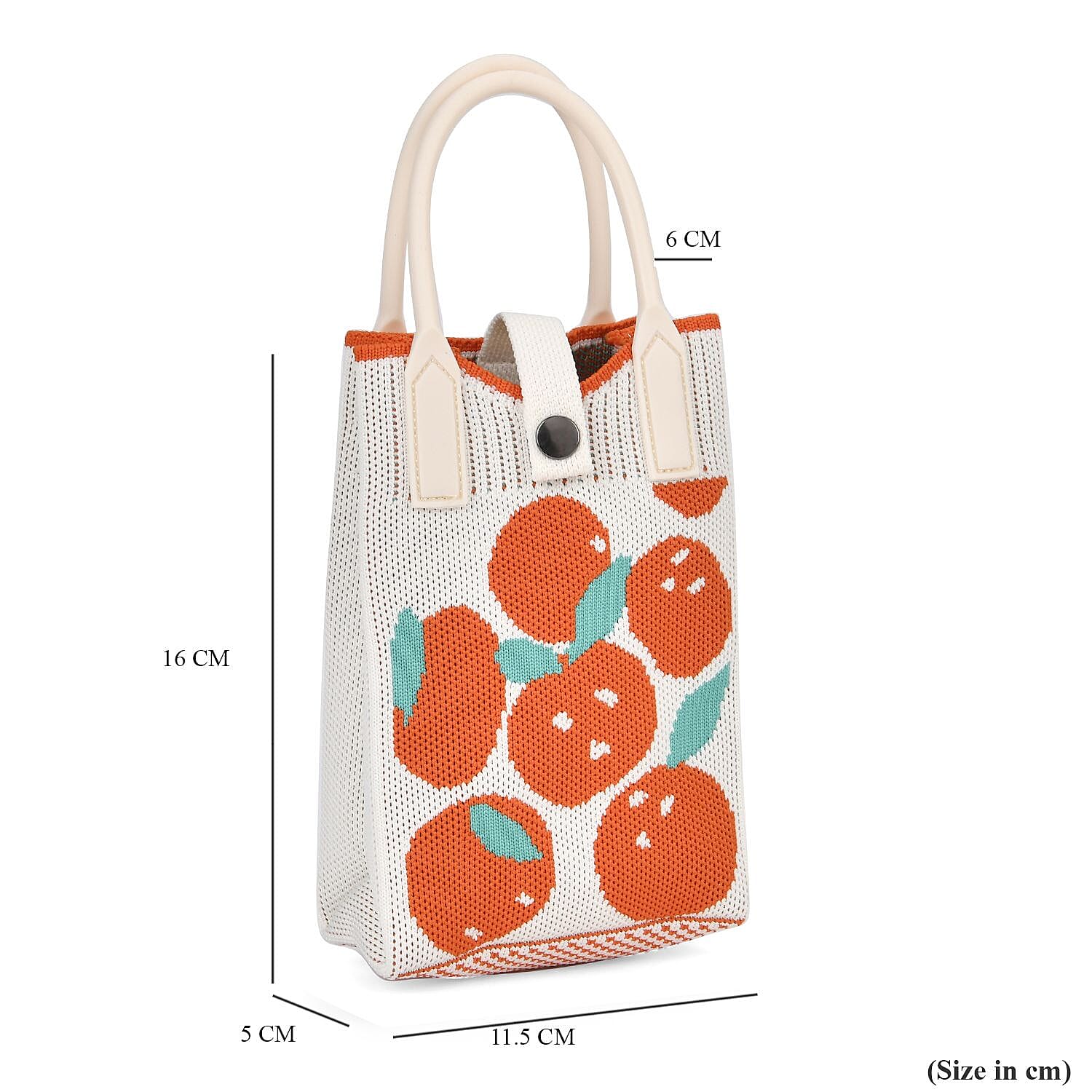 Apple Pattern Crossbody Cell Phone Bag - Apple