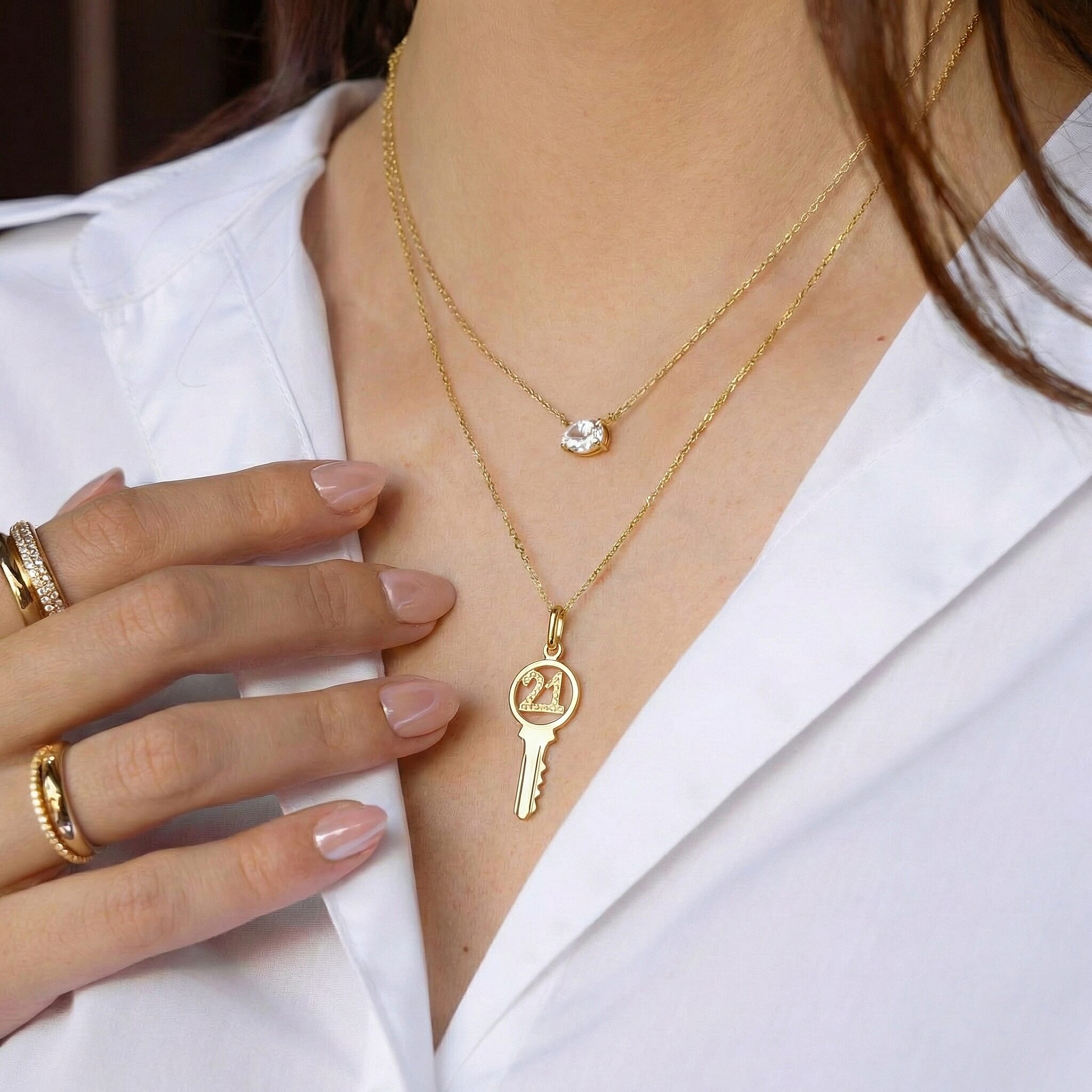 9K Yellow Gold  Pendant,  Gold Wt. 0.62 Gms