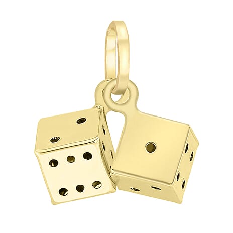 9K Yellow Gold  Pendant,  Gold Wt. 0.54 Gms
