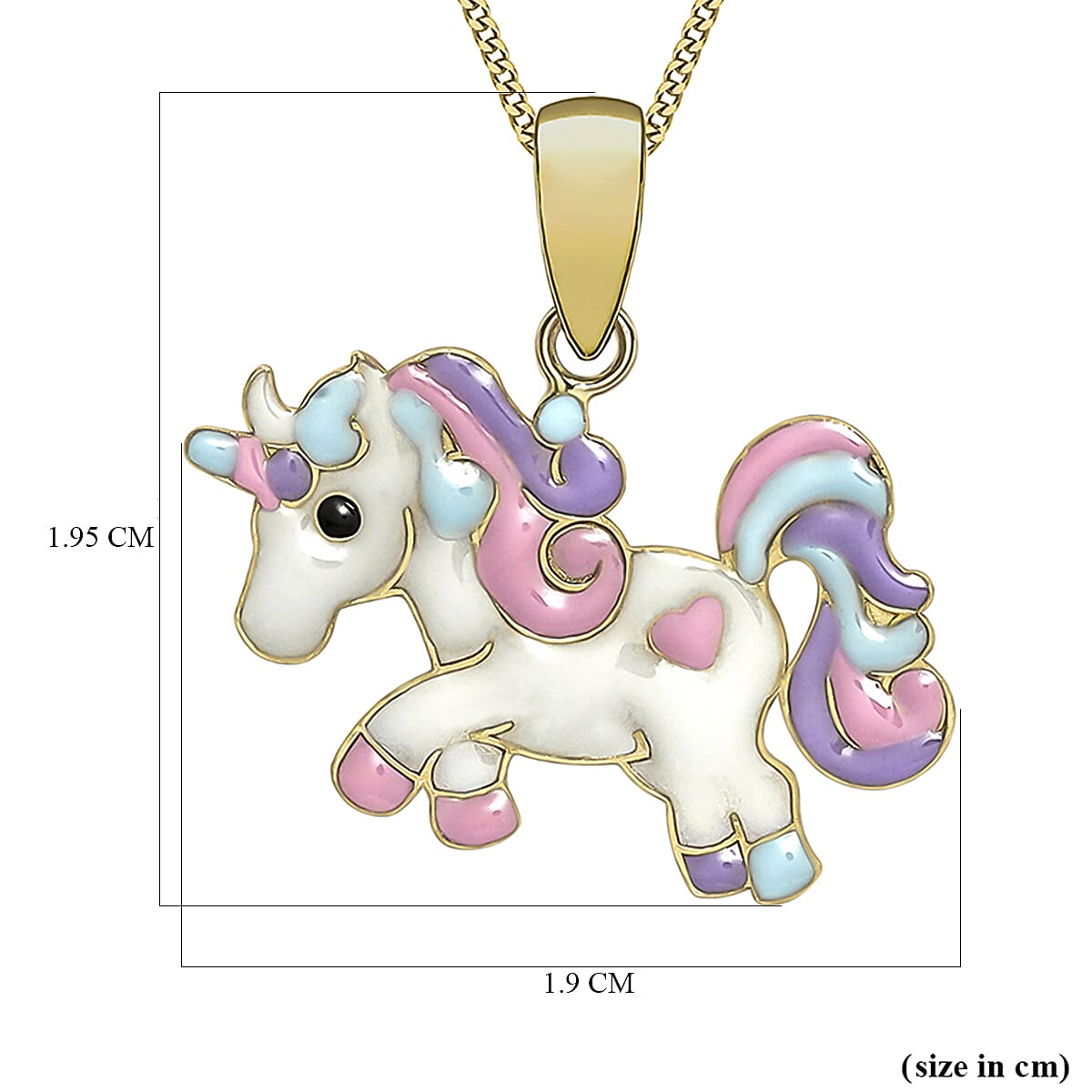 9K Yellow Gold  Pendant,  Gold Wt. 0.51 Gms