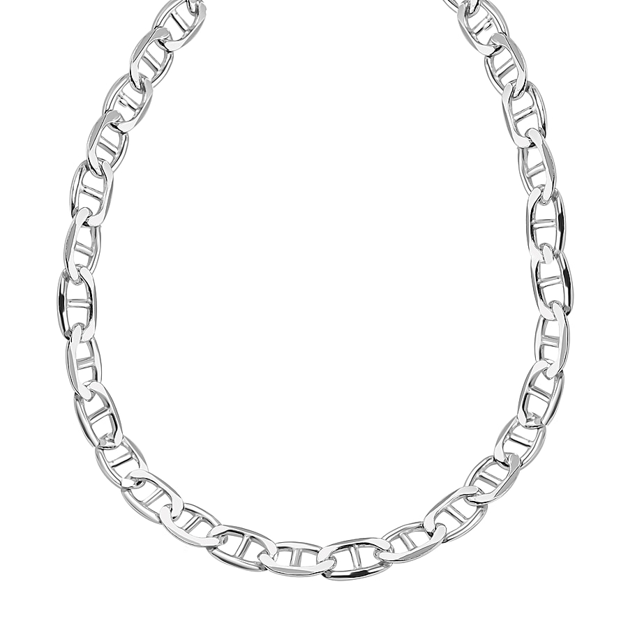 Preview Vicenza Showcase - Sterling Silver Rambo Necklace (Size - 20), Silver Wt. 17.50 Gms