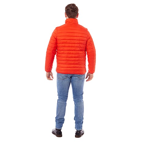 Orange Puffer Jacket - Size XXXL