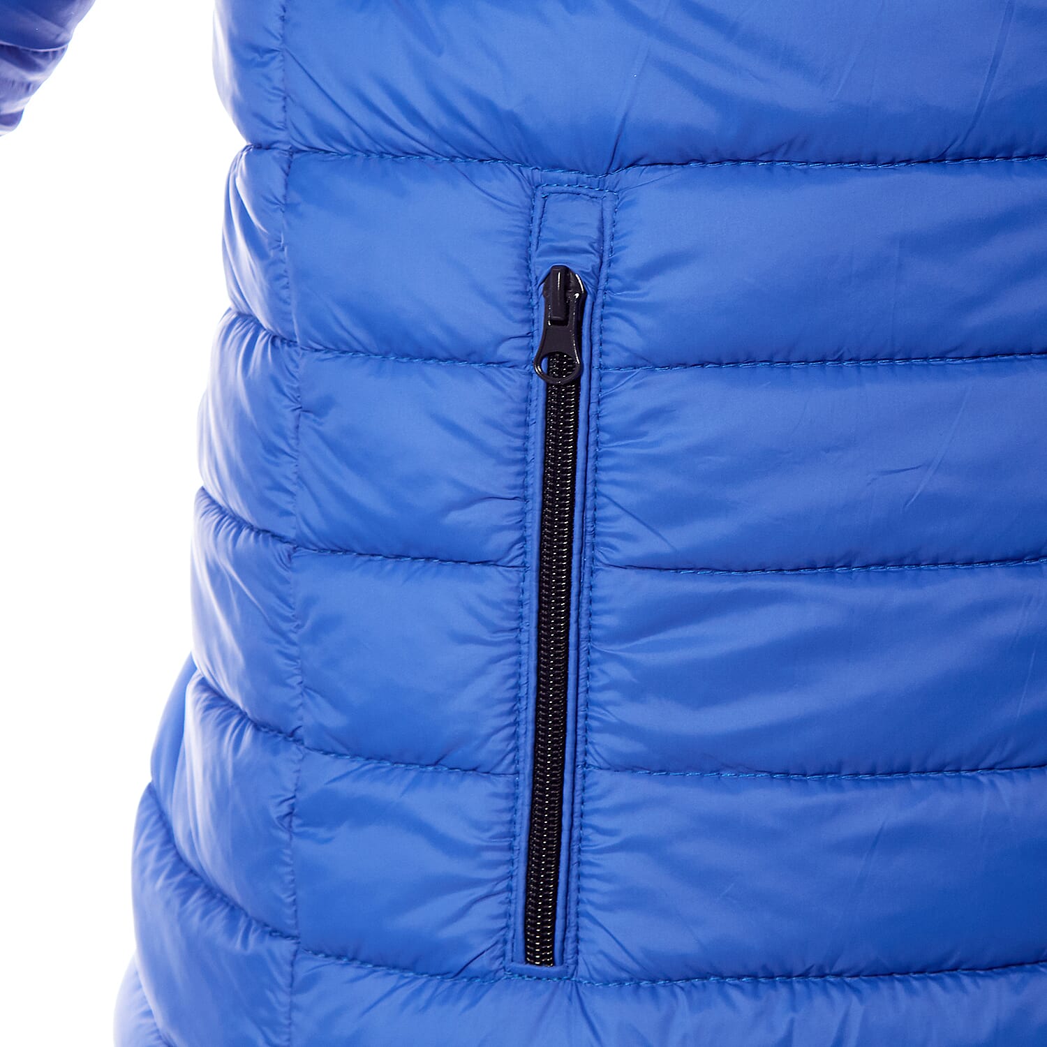 Men's Solid Puffer Jacket