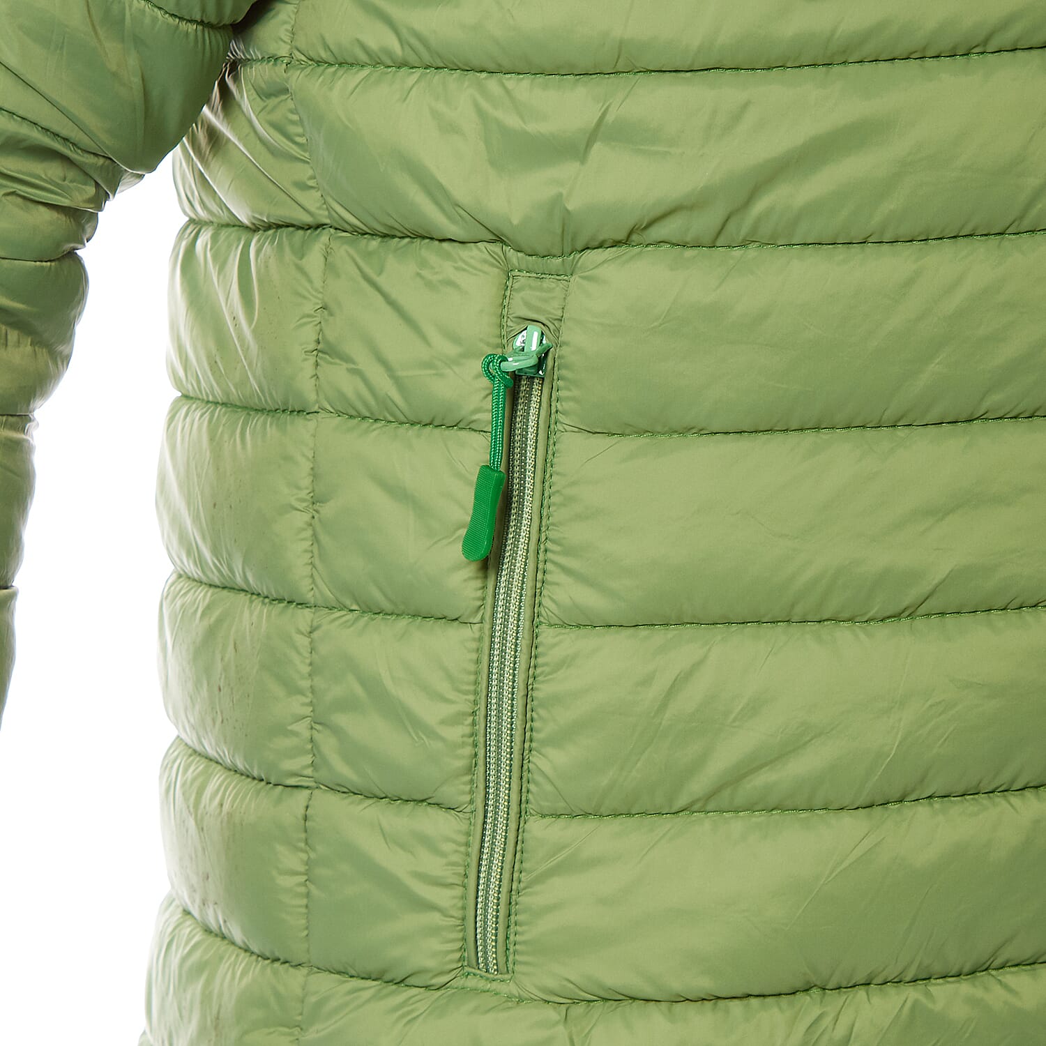 Men's Solid Puffer Jacket