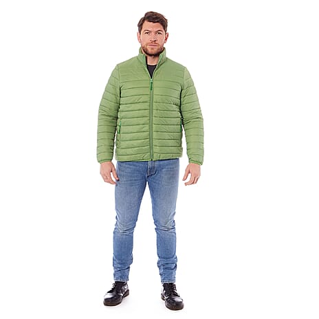 Green Puffer Jacket - Size XXXL