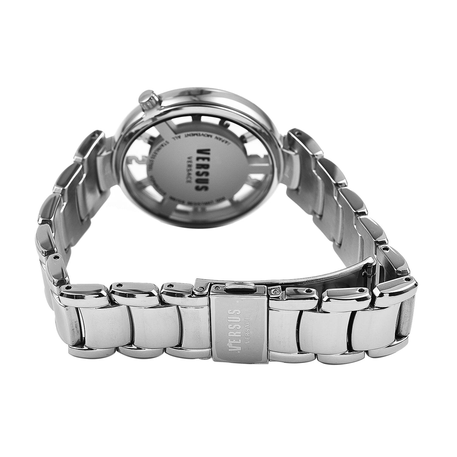 Versus Versace Kirstenhof 36mm Silver Dial 3 ATM Water Resistant Automatic Ladies Watch in Stainless Steel - Silver