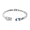 Royal Bali - Handmade Amethyst Bangle (Size - 7.5) Sterling Silver 4.25 ct, Silver Wt. 21 Gms
