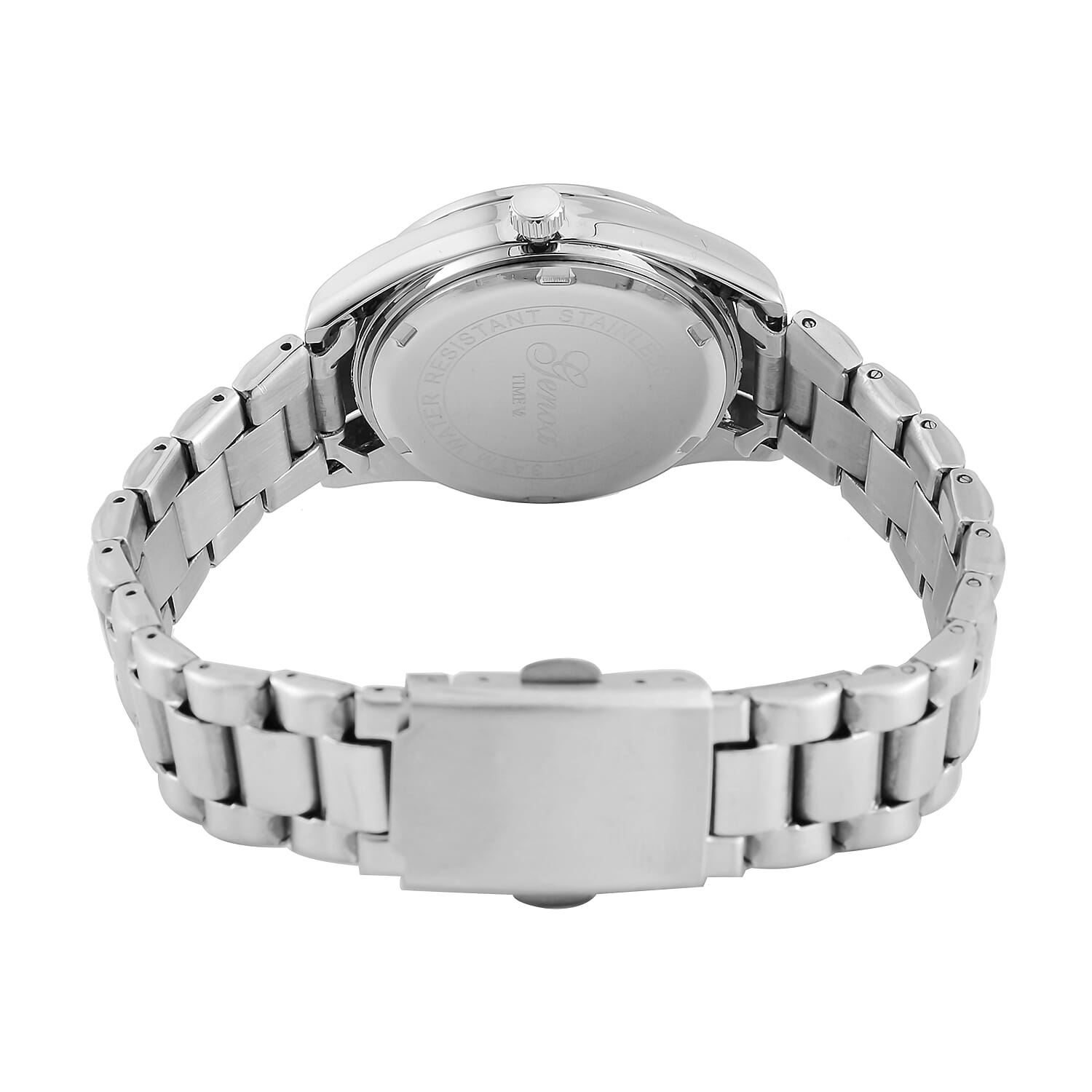 GENOA Quartz Movement Water Resistant Watch with Gold Colour Stainless Steel