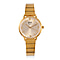 LIMITED EDITION - EON SWISS Movement Natural Diamonds 5 ATM Watch in Stainless Steel Strap - Rose Gold