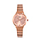 LIMITED EDITION - EON SWISS Movement Natural Diamonds 5 ATM Watch in Stainless Steel Strap - Rose Gold