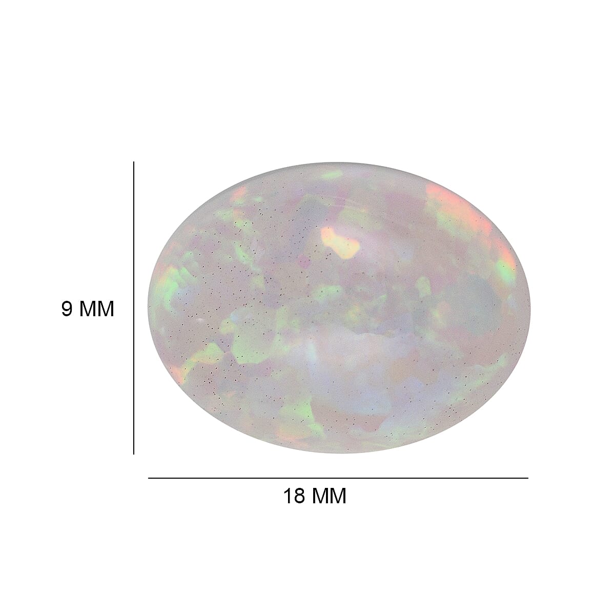 Tucson Rare Find - 10 Carat AAAA Ethiopian Opal Oval