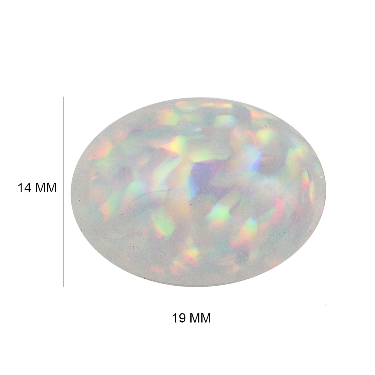 Tucson Rare Find - 10 Carat AAAA Ethiopian Opal Oval