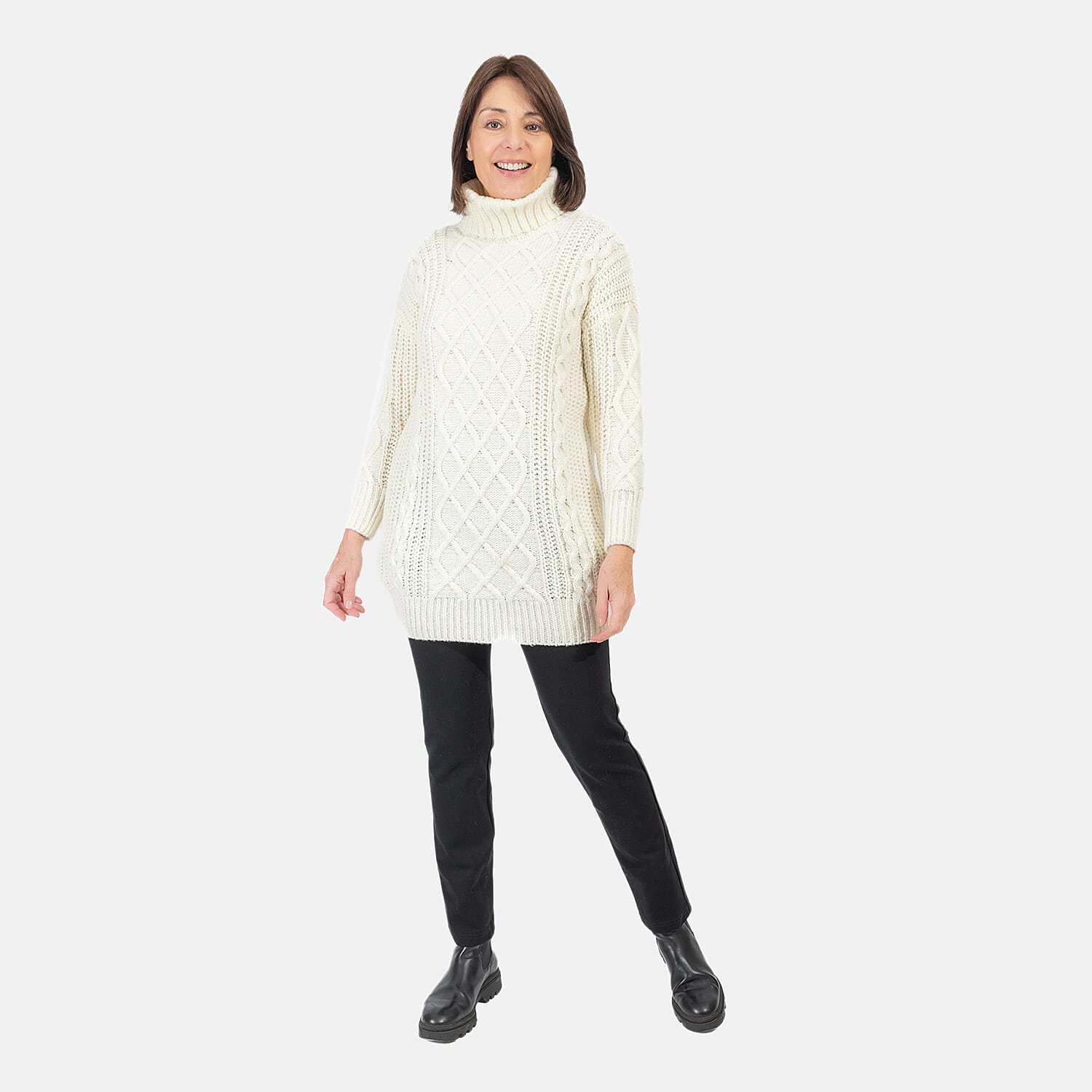 Nova of London Polyester Knitted Dress - Berry