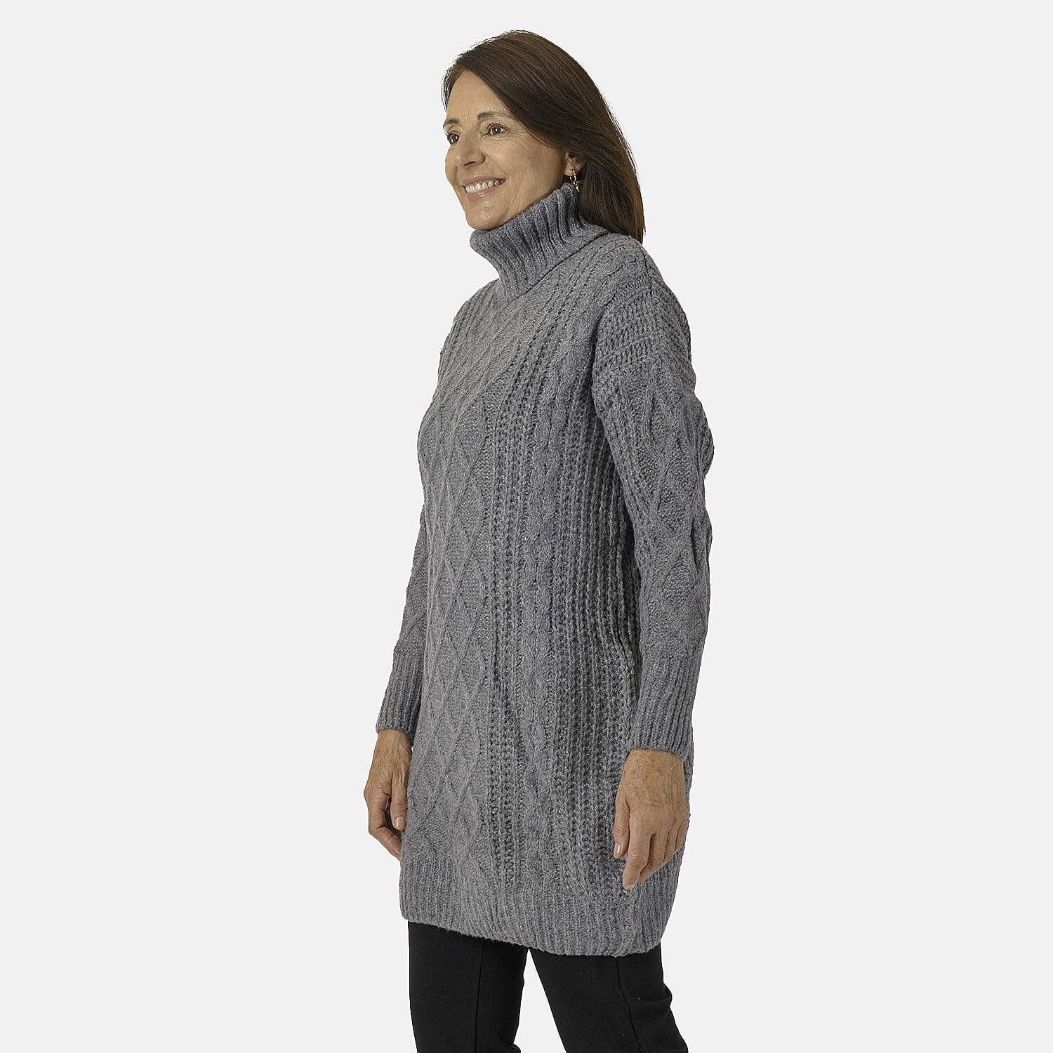 Nova of London Polyester Knitted Dress - Berry Nova of London Polyester Knitted Dress - Berry