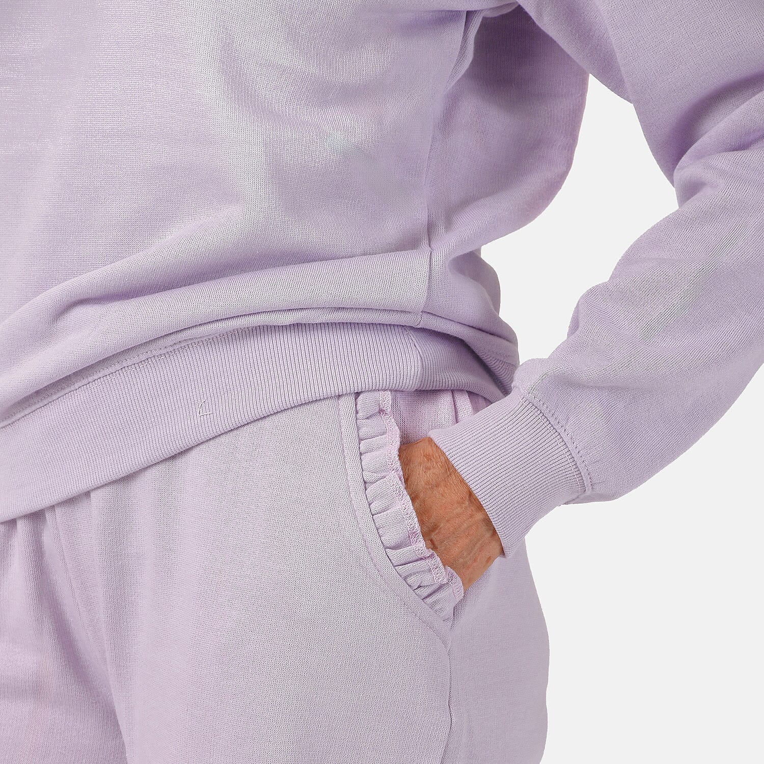 Nova of London Frill Sleeve Lounge Set - Grey