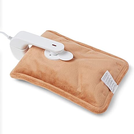 Back By Popular Demand - AMOS Eezy Rechargeable Electric Hot Water Bottle - Coffee