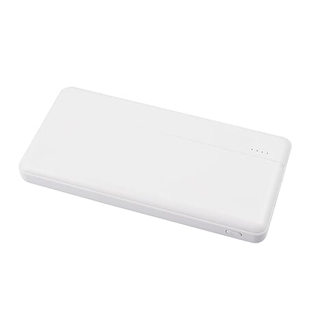 12000 mAh Powerbank - White