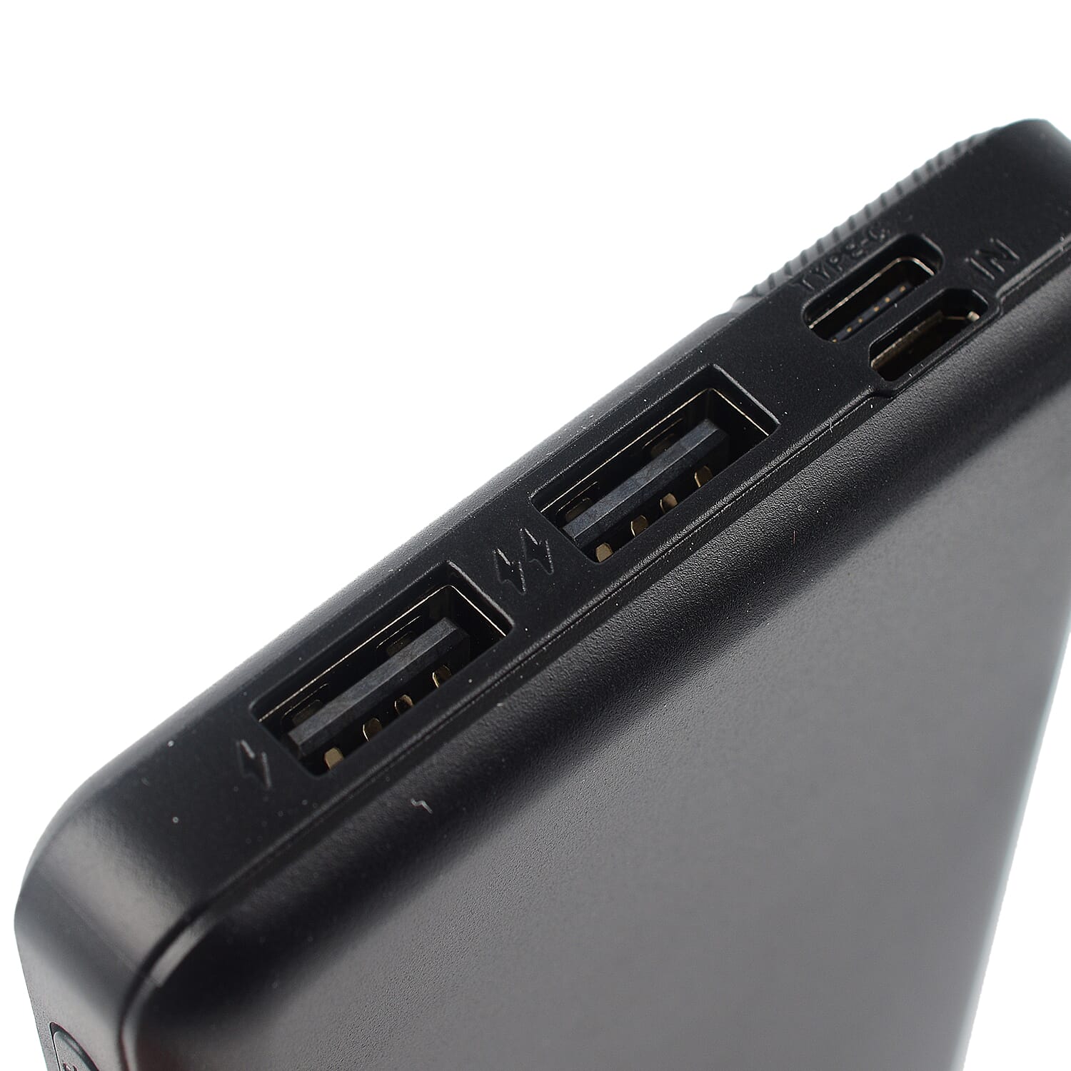Mega Closeout Buy - 12000 mAh Powerbank - Black