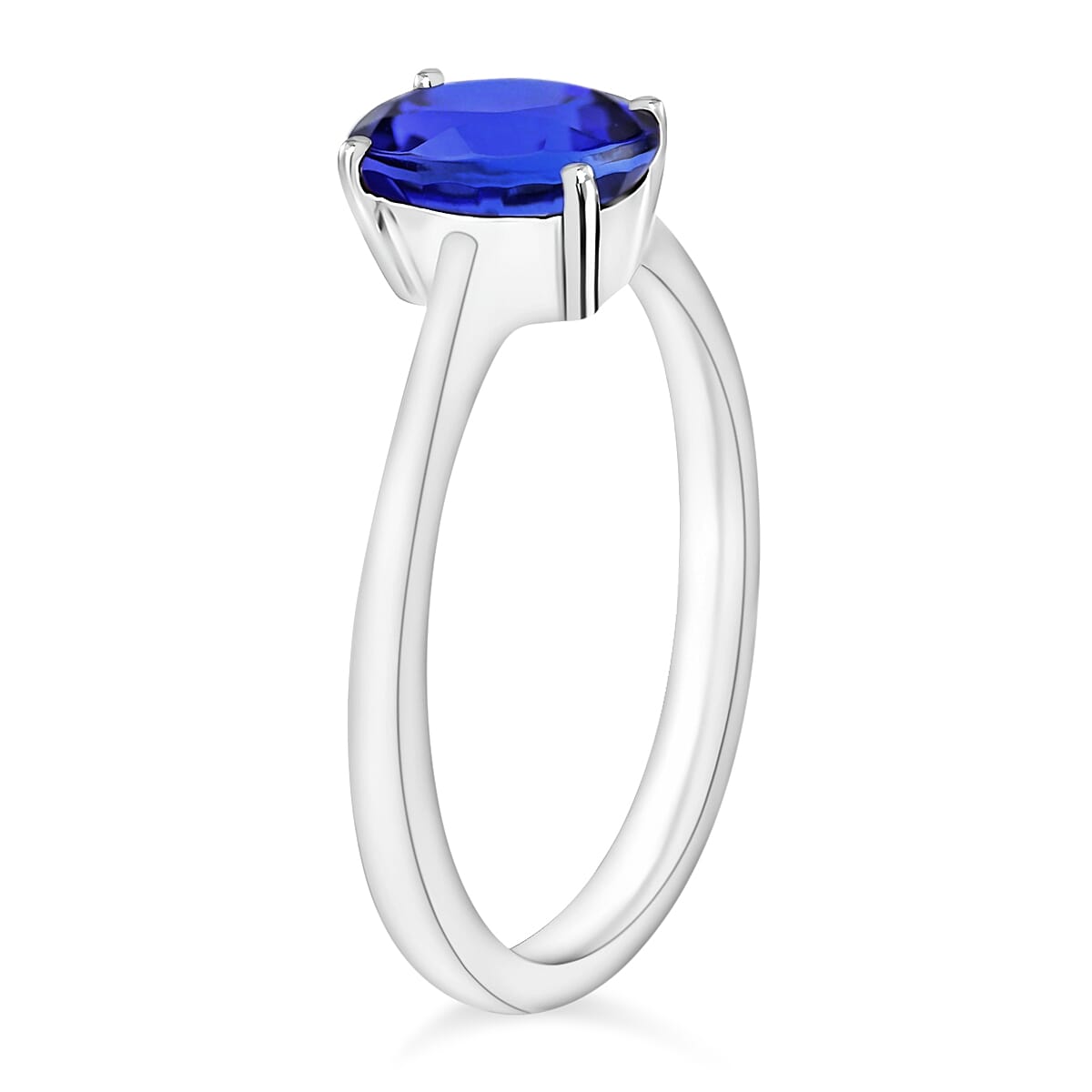AAA Tanzanite Ring in 18K Gold