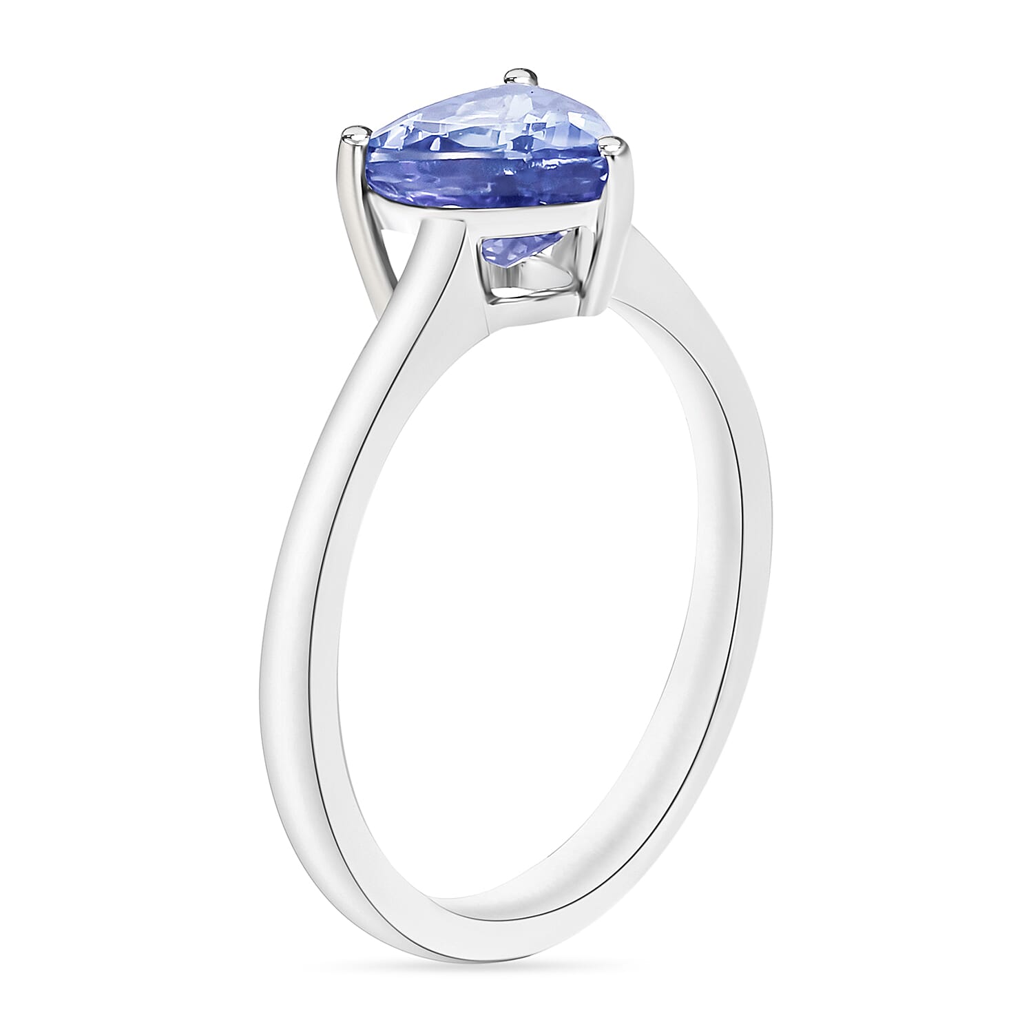 Tanzanite Ring in Sterling Silver