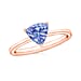 Tanzanite Ring in Sterling Silver