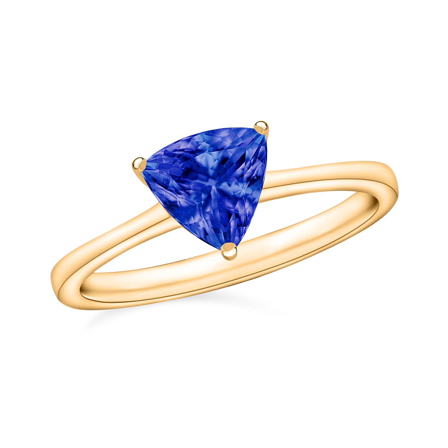 AAA Tanzanite Ring in 18K Gold