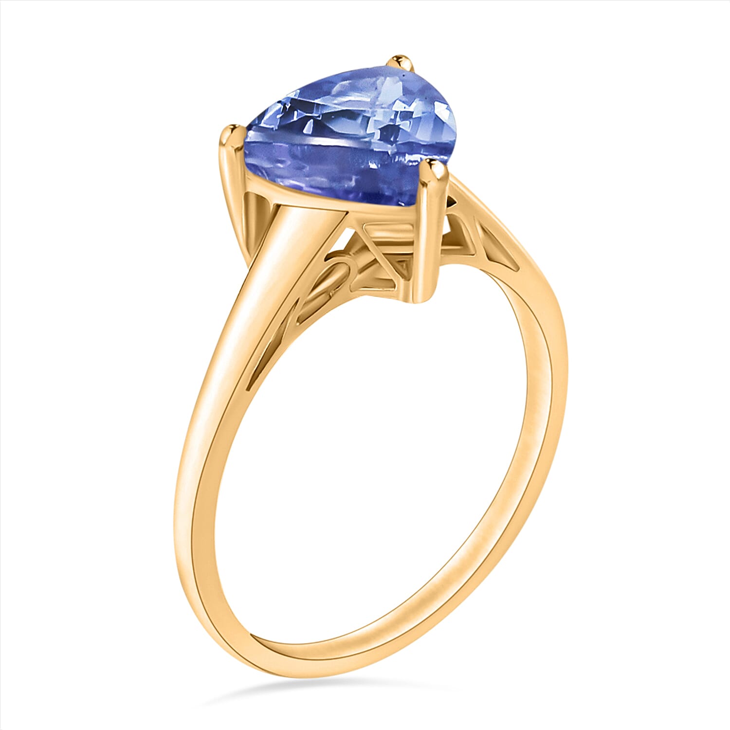 Tanzanite Ring in Sterling Silver