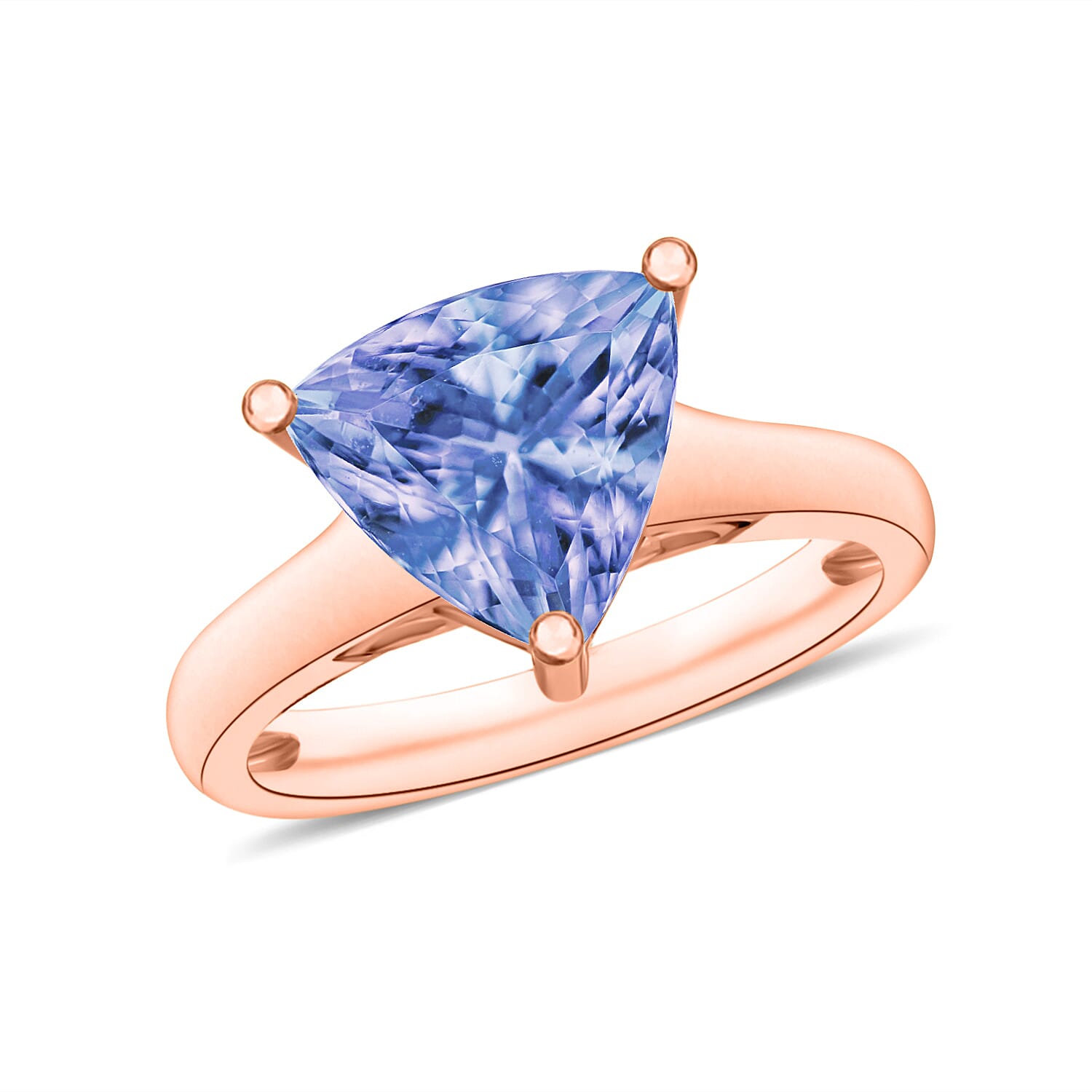 Tanzanite Ring in Sterling Silver