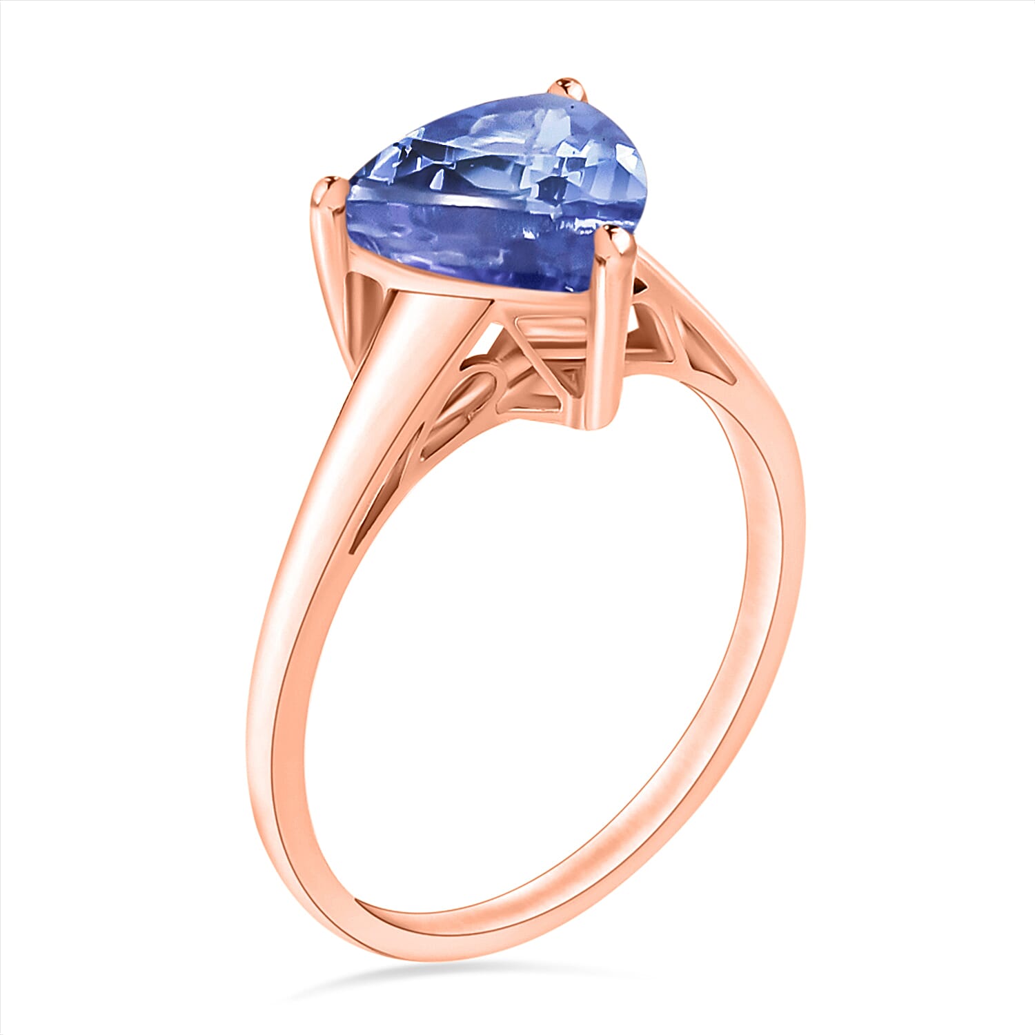 Tanzanite Ring in Sterling Silver