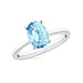 AA   Aquamarine Ring in 14K Gold