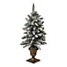 Snow-Flocked Artificial Christmas Tree - 90cm