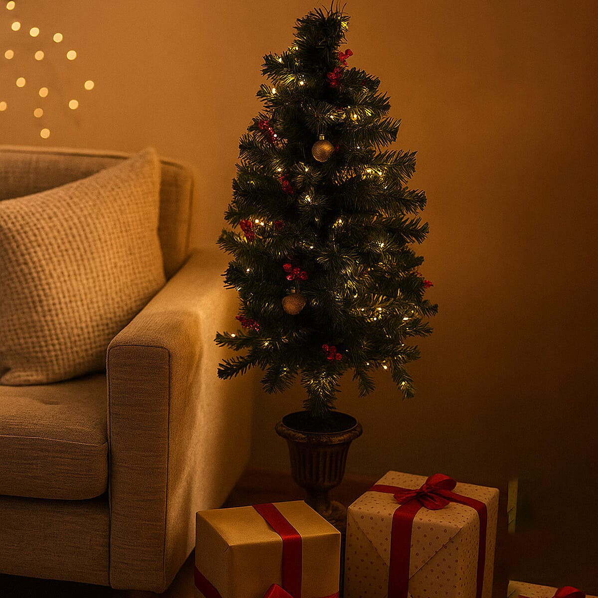 Lush Green Christmas Tree - 160 Tips