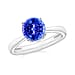 AAA Tanzanite Ring in 18K Gold